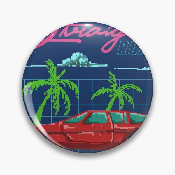 Item preview, Illustration Retro 80s Car with Motivational Quote Mixed with Pixel Art Illustration designed and sold by Peekonet.