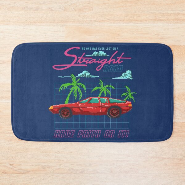 Item preview, Illustration Retro 80s Car with Motivational Quote Mixed with Pixel Art Illustration designed and sold by Peekonet.