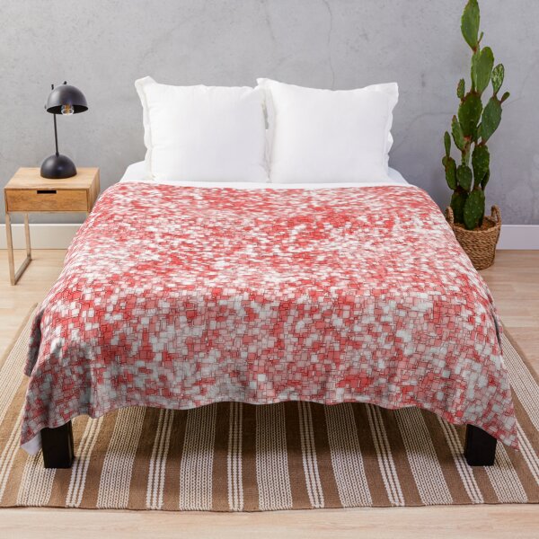 Item preview, Aritificial Red White Blocks designed and sold by hendrikjan1958.