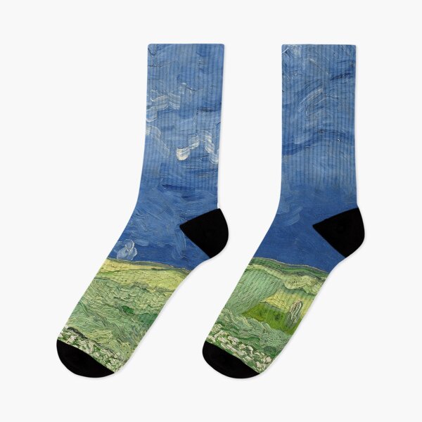 Item preview, Vincent van Gogh_-_Wheatfield under thunderclouds designed and sold by Coffeesnow.