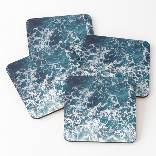 Item preview, Blue Ocean Waves  designed and sold by Stylish Printing.
