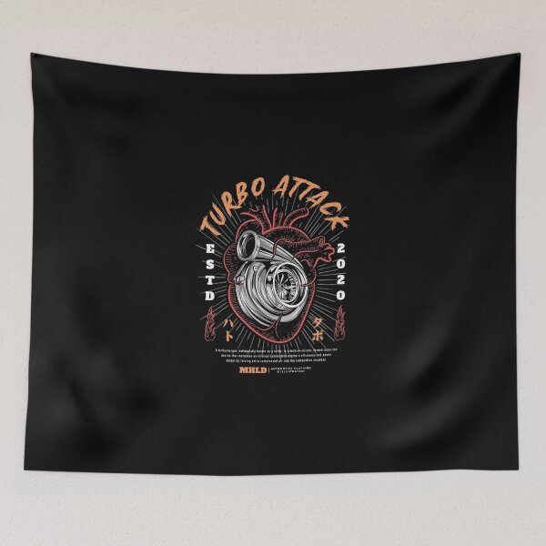 Item preview, Car Turbo Attack Automotive Illustratio| Perfect Gift designed and sold by dorapegge.