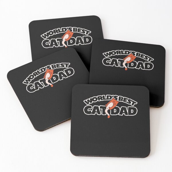 Item preview, Worlds best Cat Dad designed and sold by FrictionMaxxing.