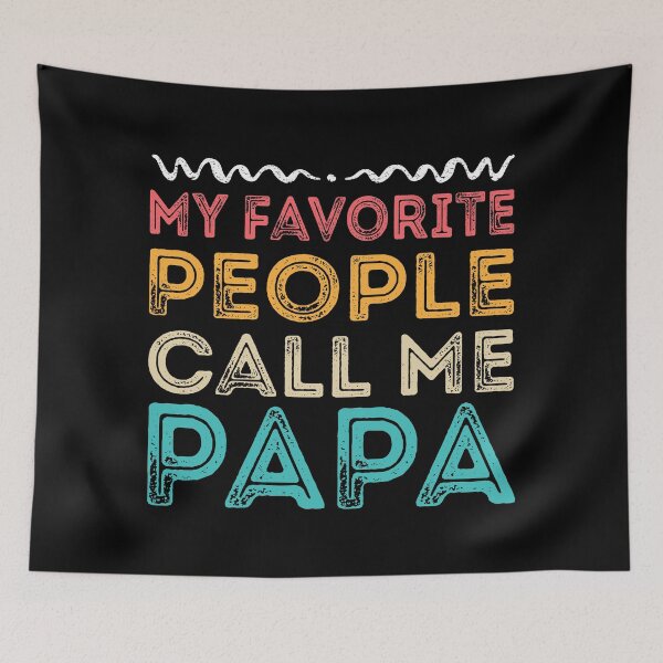 Item preview, My Favorite People Call Me Papa - Funny Fathers Day designed and sold by meedTee.
