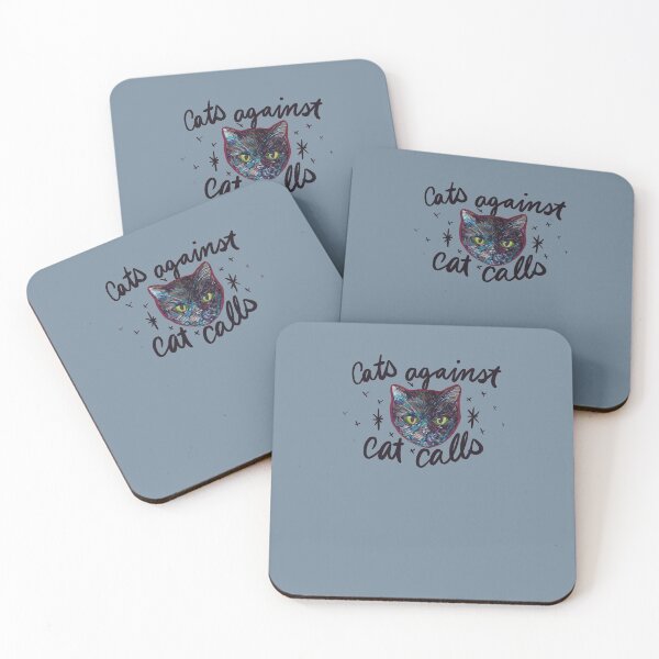Item preview, Cats Against Catcalls designed and sold by FrictionMaxxing.