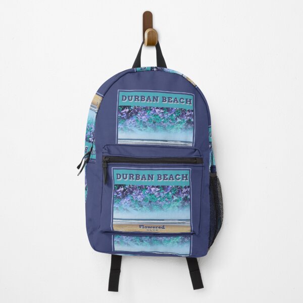 Item preview, Durban beach flowered blue retro designed and sold by Weather gifts .