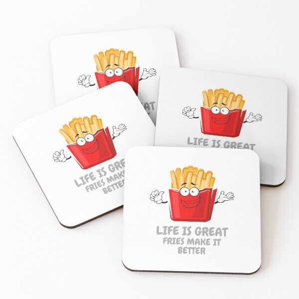 Item preview, Life Is Great Fries Make It Better designed and sold by Teez Designer.