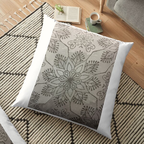 Colourful design fitting for people who loves Floral or Leaf Motif. Floor Pillow