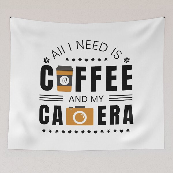 Item preview, All I Need Is Coffee And My Camera designed and sold by sam0471.