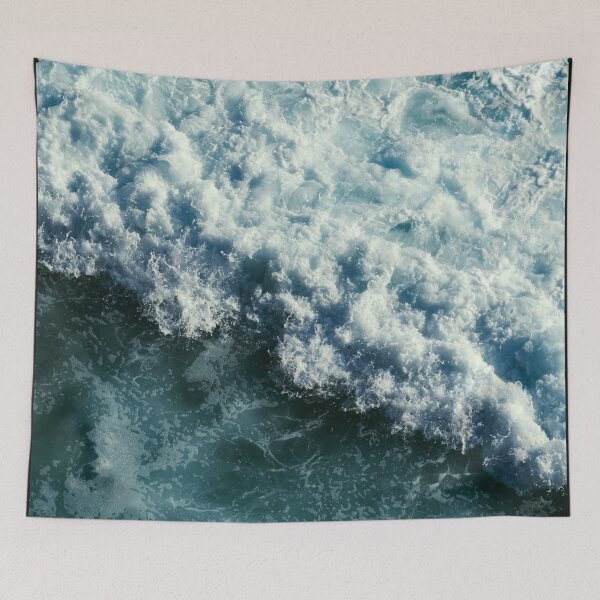 Item preview, Blue Ocean Waves  designed and sold by Stylish Printing.