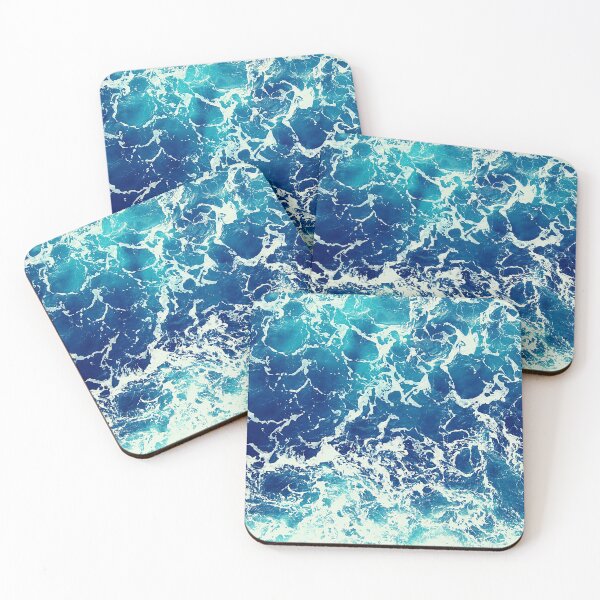 Item preview, Blue Ocean Waves  designed and sold by Stylish Printing.