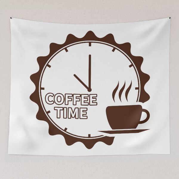 Item preview, Coffee Time Look At The Time designed and sold by marytrou.