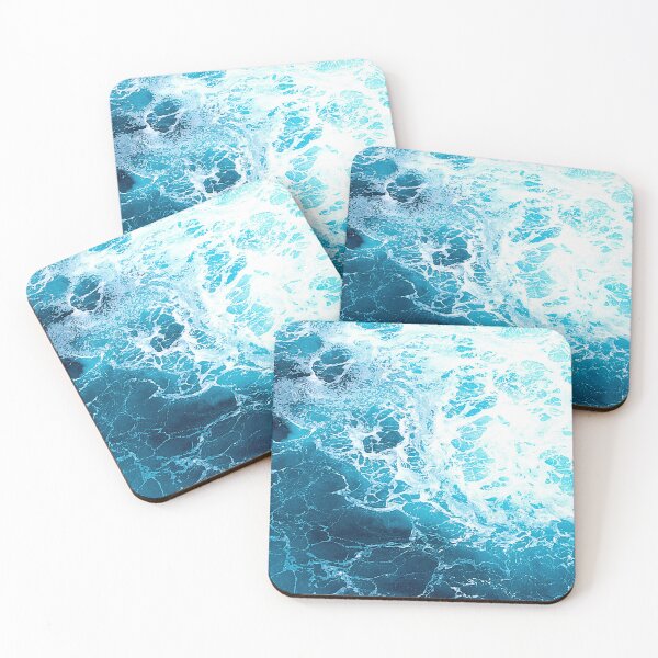 Item preview, Blue Ocean Waves  designed and sold by Stylish Printing.