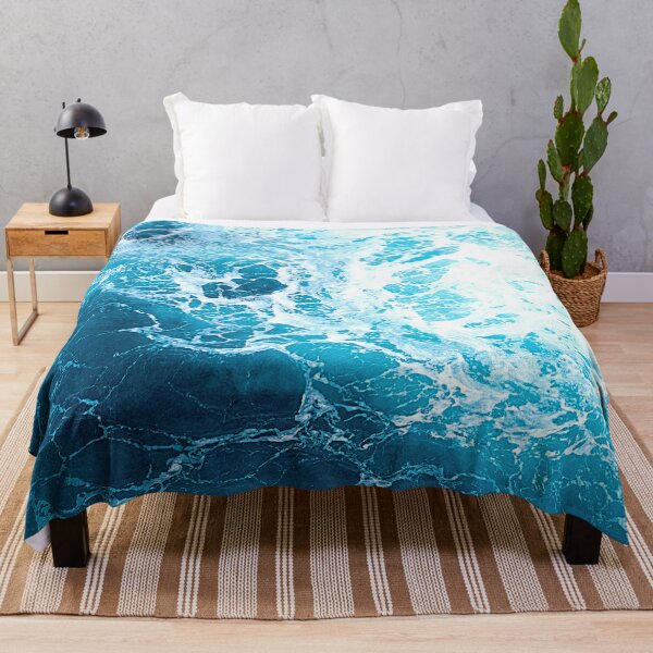 Item preview, Blue Ocean Waves  designed and sold by Stylish Printing.