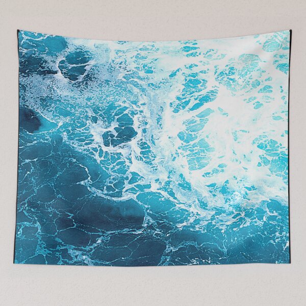Item preview, Blue Ocean Waves  designed and sold by Stylish Printing.