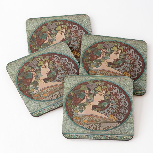 Item preview, Alphonse mucha - lvy, 1860 - 1939 designed and sold by Vivanne-art.