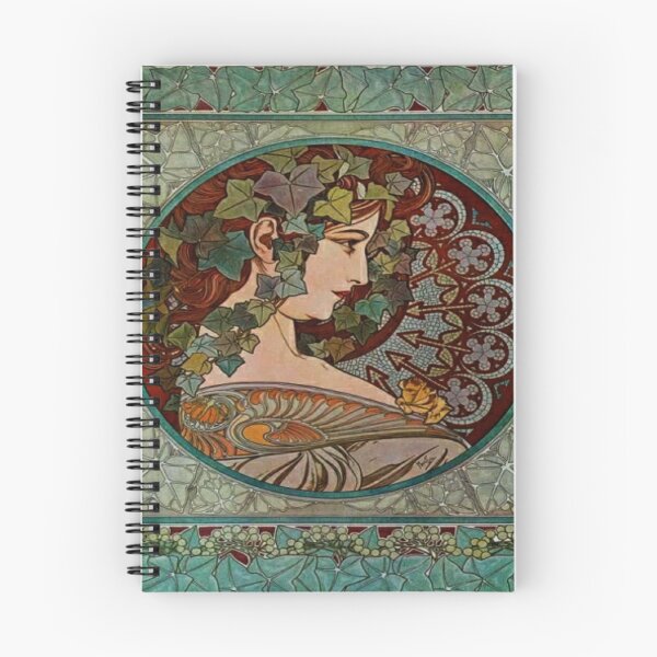 Artikelvorschau, Alphonse Mucha - Ivy, 1860 - 1939 entworfen und verkauft von Vivanne-art.