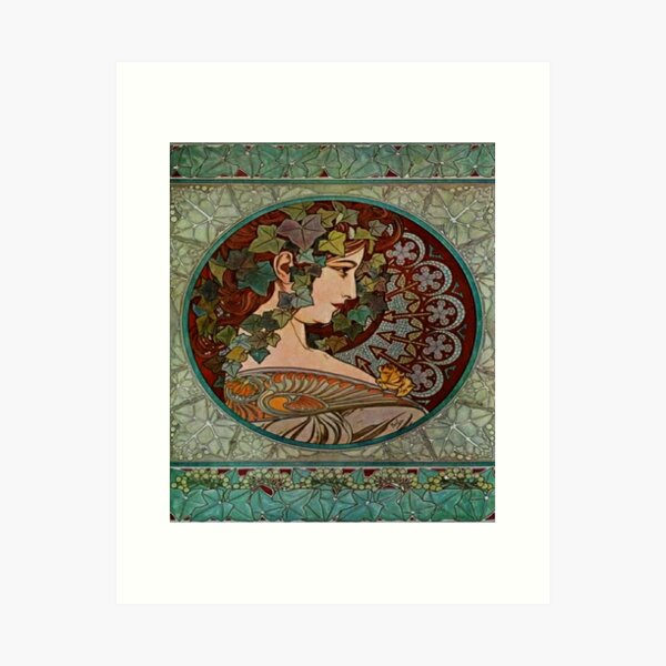 Aperçu de l'œuvre Alphonse mucha - lvy, 1860 - 1939 créée et vendue par Vivanne-art.