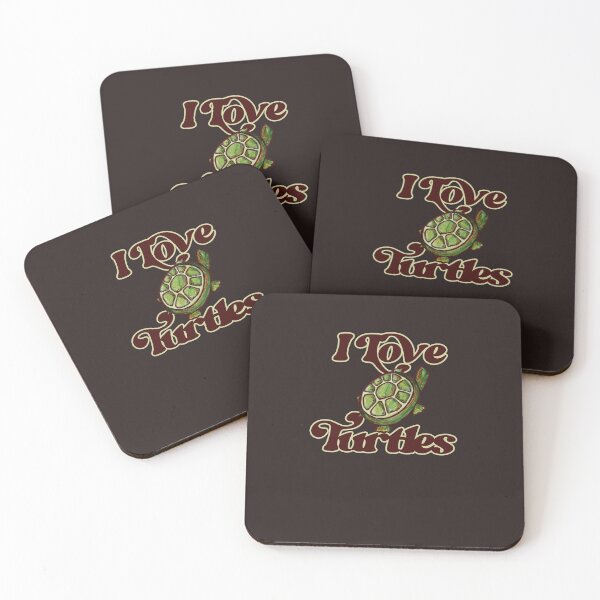 Item preview, I love Turtles designed and sold by FrictionMaxxing.
