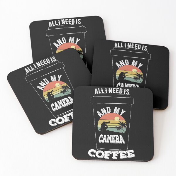 Item preview, All I need is coffee and my camera designed and sold by DsignTByMason.