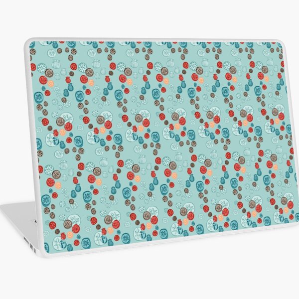 Poppy Seeds Laptop Skin