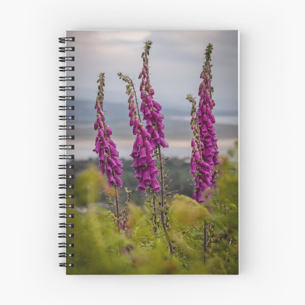 Item preview, Moel-y-Gest Foxgloves designed and sold by neonlightphoto.
