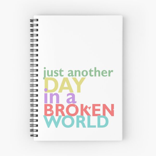Item preview, Just another day in a broken world designed and sold by bettiena.