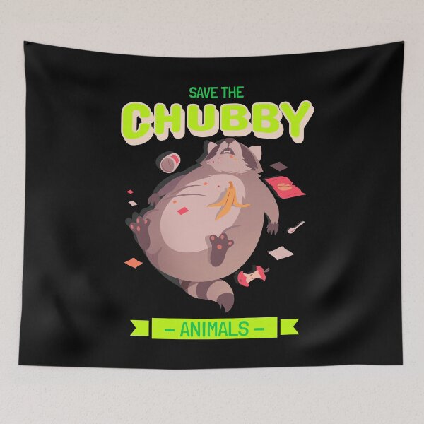 Item preview, Save the Chubby Animals #6 designed and sold by Hypnotees.