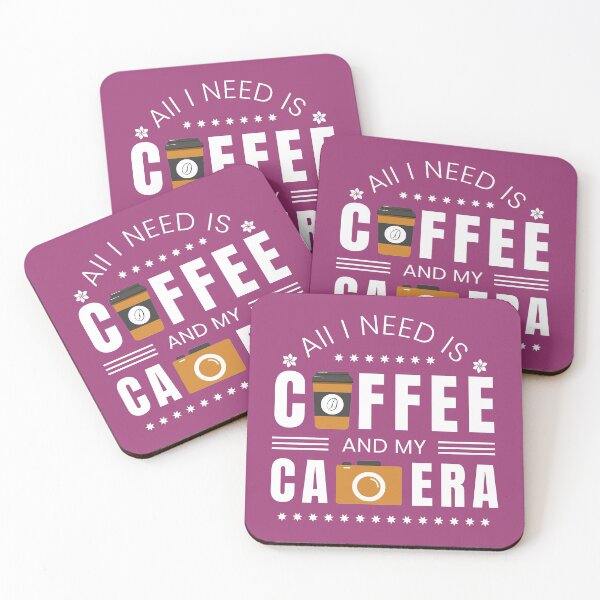 Item preview,  All I Need Is Coffee And My Camera designed and sold by sam0471.