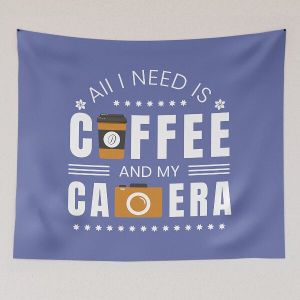 Item preview,  All I Need Is Coffee And My Camera designed and sold by sam0471.