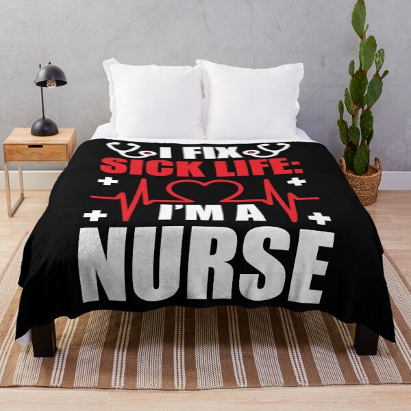 Item preview, I Fix Sick Life I'm A Nurse designed and sold by Silver Medal.