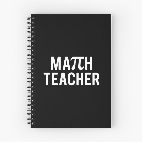 Item preview, Math Teacher designed and sold by Silver Medal.