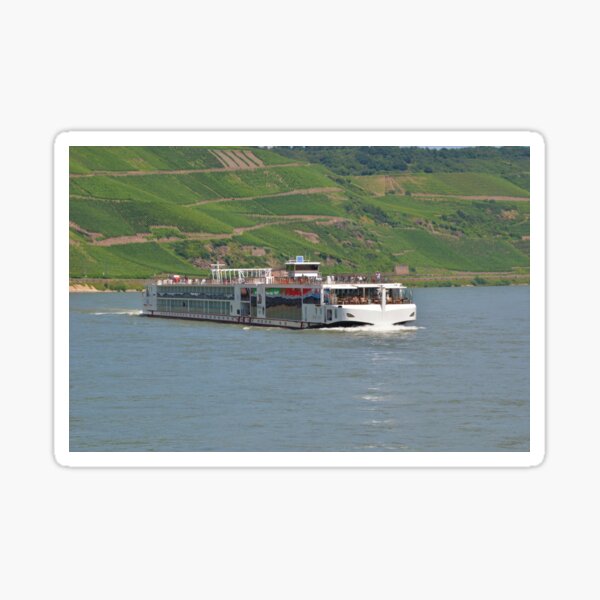 River Cruise Ship Viking Idun Sticker