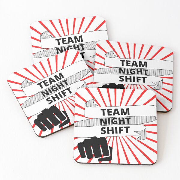 Item preview, team night shift designed and sold by Tulips2.