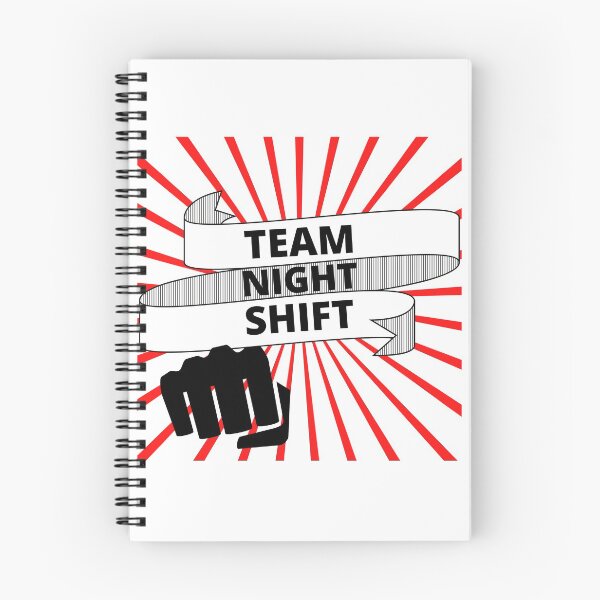Item preview, team night shift designed and sold by Tulips2.