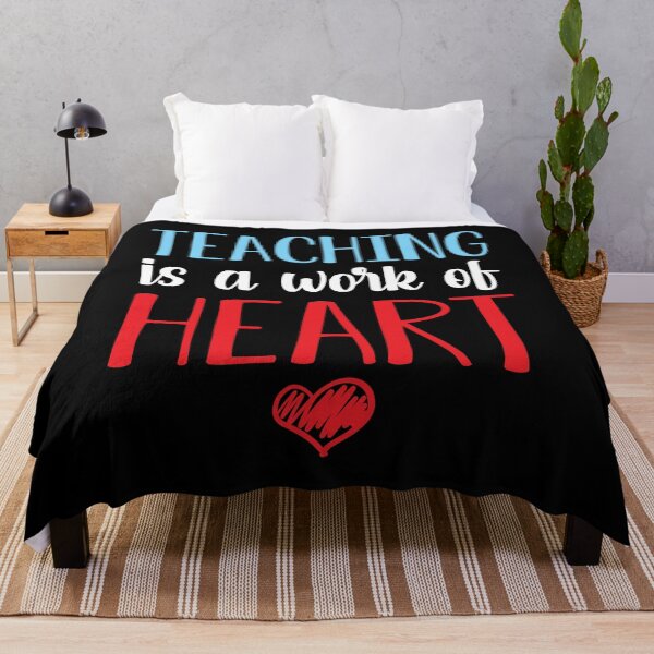 Item preview, Teaching Is A Work Of Heart designed and sold by Silver Medal.