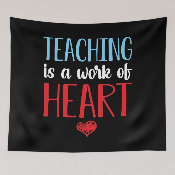 Item preview, Teaching Is A Work Of Heart designed and sold by Silver Medal.