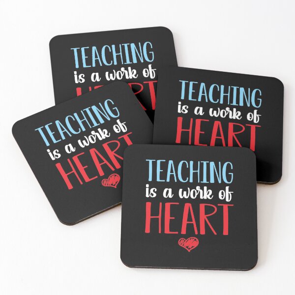Item preview, Teaching Is A Work Of Heart designed and sold by Silver Medal.