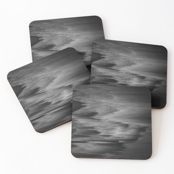 Item preview, Black and White Glitch Art - Pixel Sorting designed and sold by speculatores.
