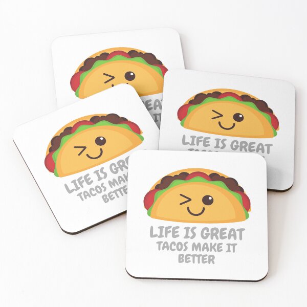 Item preview, Life Is Great Tacos Make It Better designed and sold by Teez Designer.