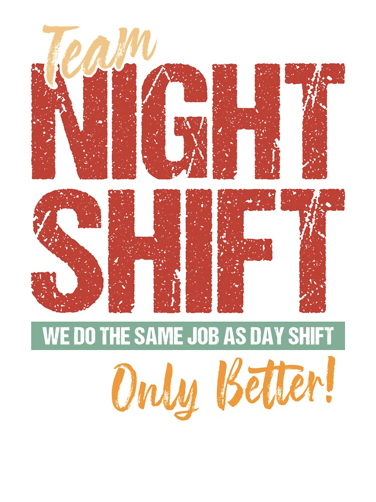 Night Shift Squad Christmas T-shirt – Shift Drip Co.