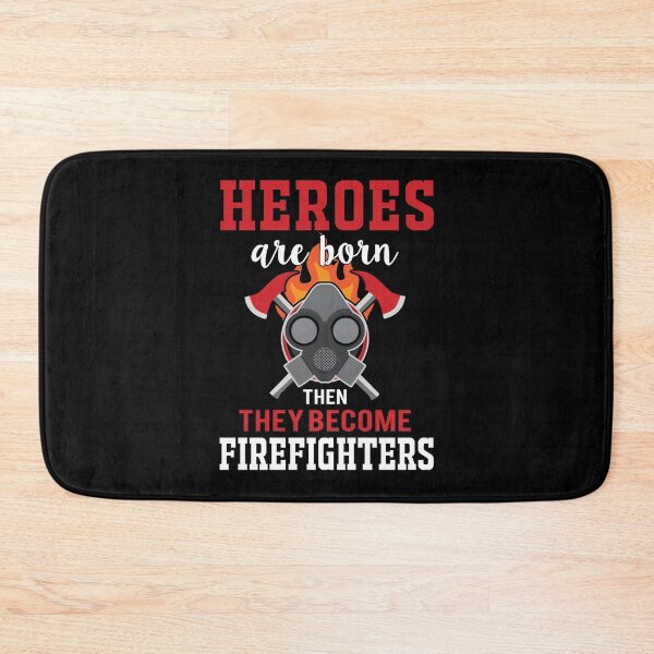 Item preview, Heroes Are Born Then They Become Firefighters designed and sold by Silver Medal.