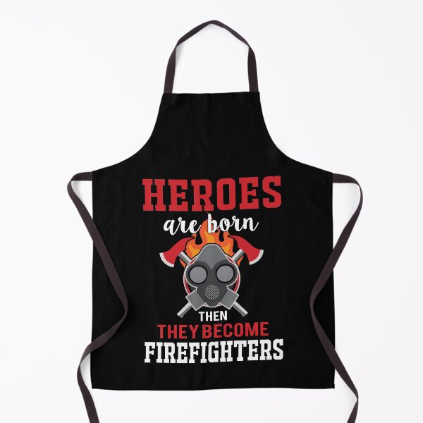 Item preview, Heroes Are Born Then They Become Firefighters designed and sold by Silver Medal.