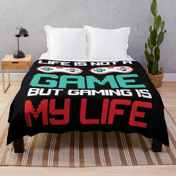 Item preview, Life Is Not A Game But Gaming Is My Life designed and sold by Silver Medal.