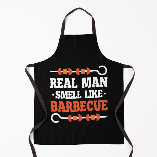 Item preview, Real Men Smell Like Barbecue designed and sold by Silver Medal.