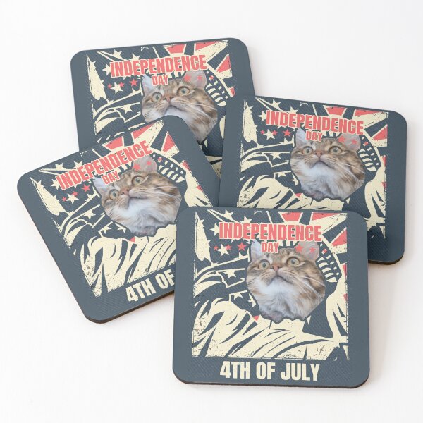 Item preview, Meowica Independence Day 4th of July designed and sold by Winter--Flowers.