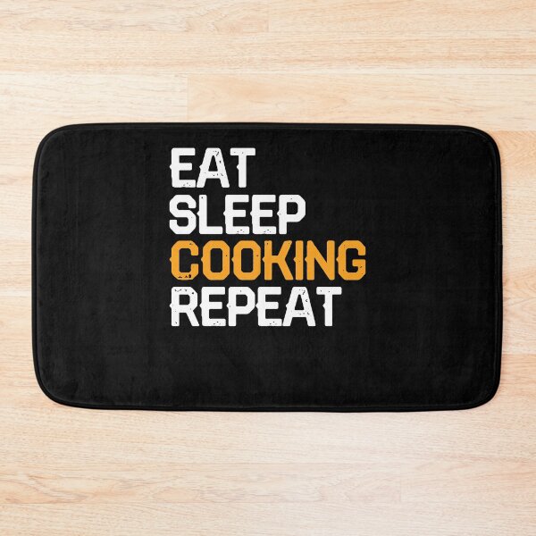 Item preview, Eat Sleep Cooking Repeat designed and sold by Silver Medal.