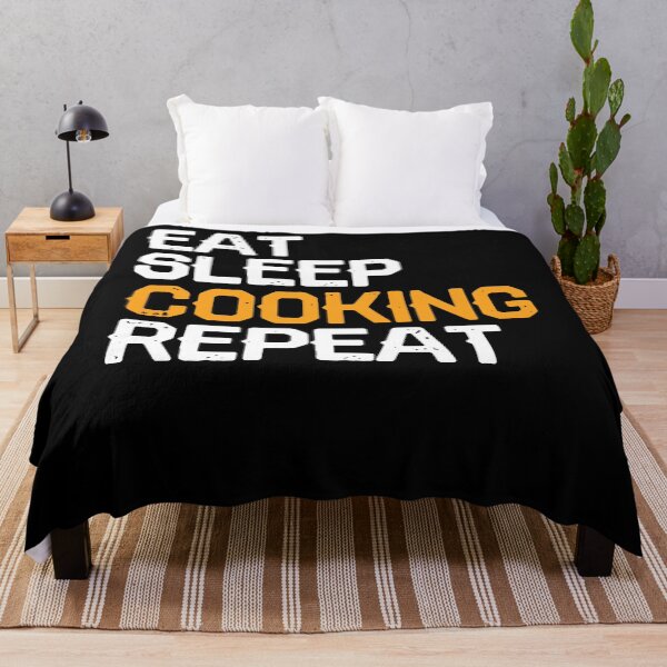 Item preview, Eat Sleep Cooking Repeat designed and sold by Silver Medal.
