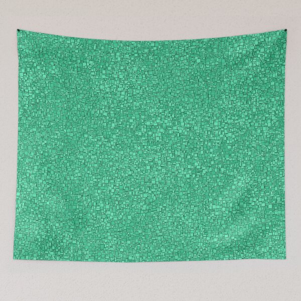 Item preview, Aritificial Green Blue Blocks designed and sold by hendrikjan1958.