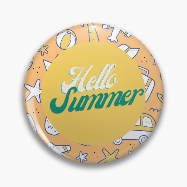 Item preview, Hello Summer designed and sold by HeadToeShop.